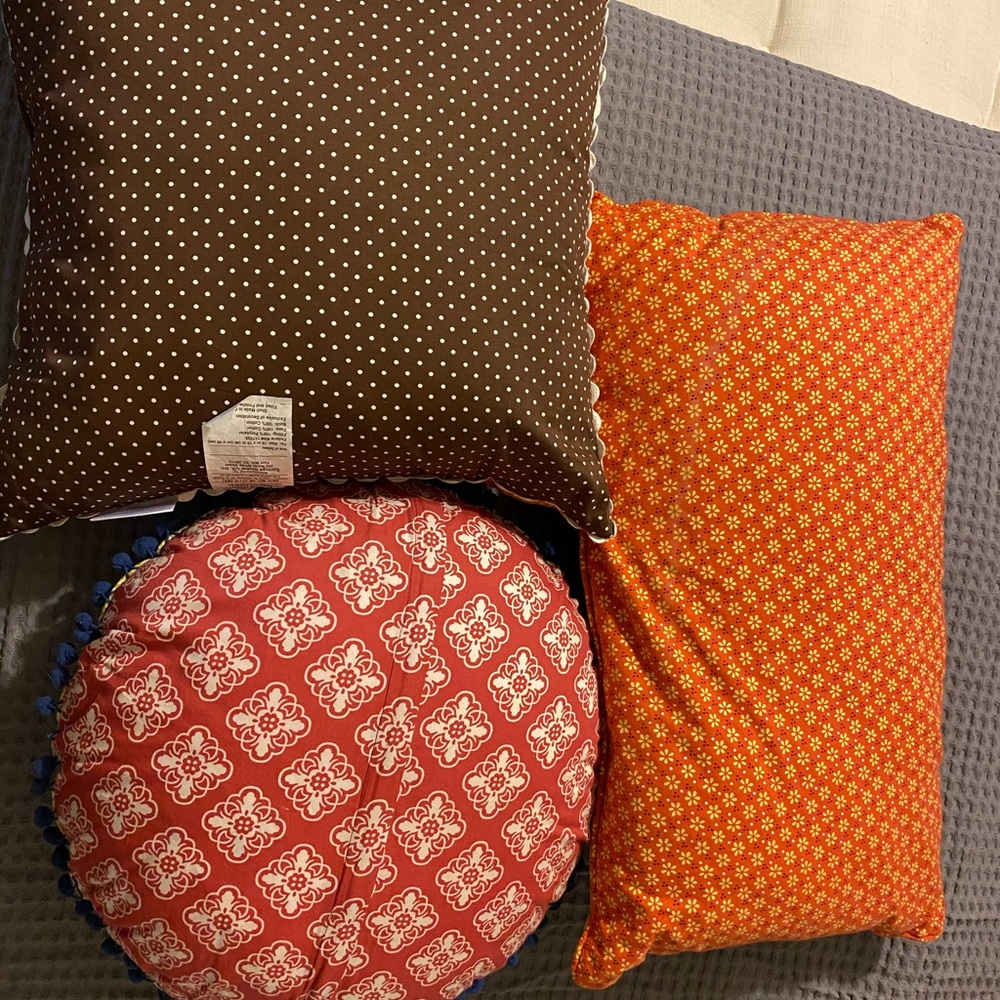 Throw pillows